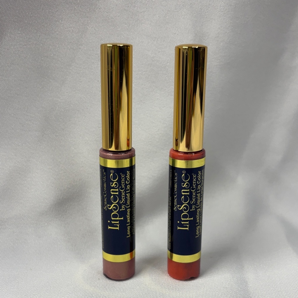 Senegence LipSense Gloss Duo - Pink Champagne & Roseberry